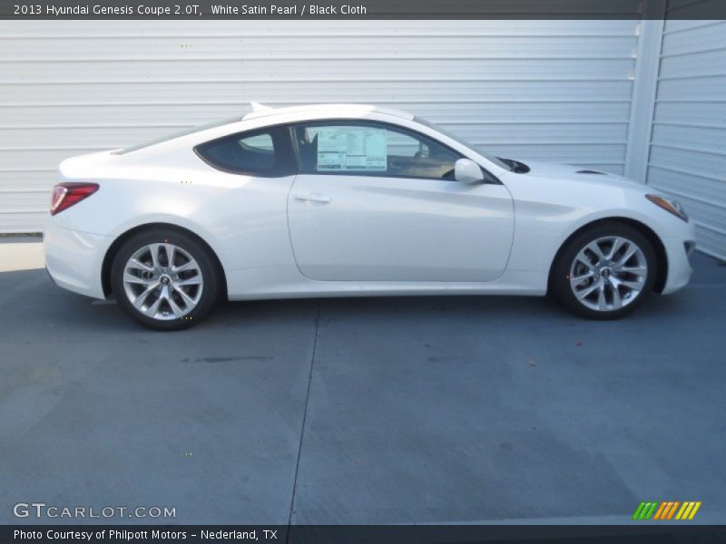  2013 Genesis Coupe 2.0T White Satin Pearl