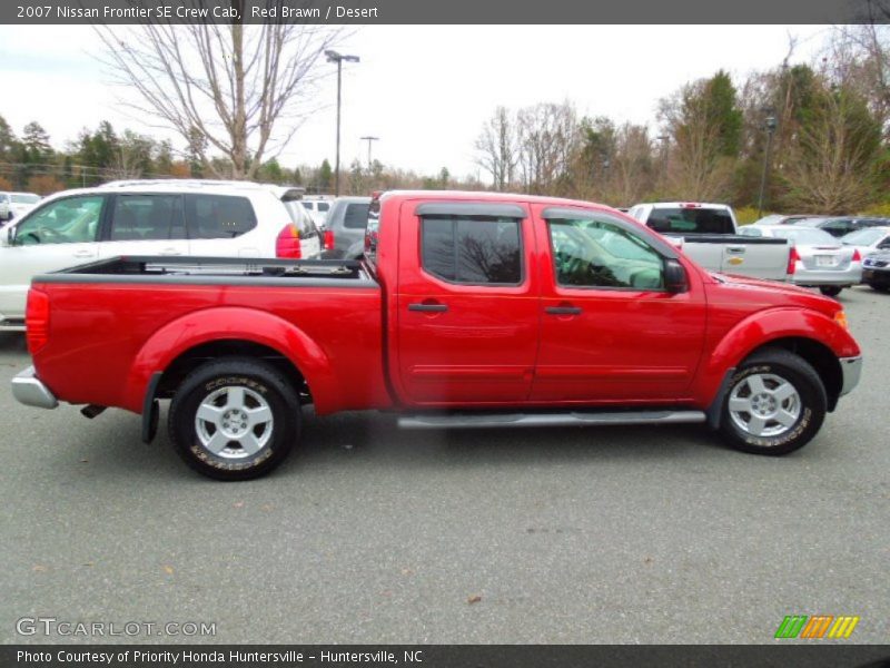 Red Brawn / Desert 2007 Nissan Frontier SE Crew Cab