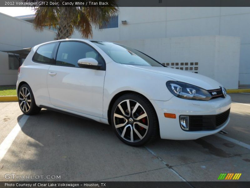 Candy White / Titan Black 2012 Volkswagen GTI 2 Door