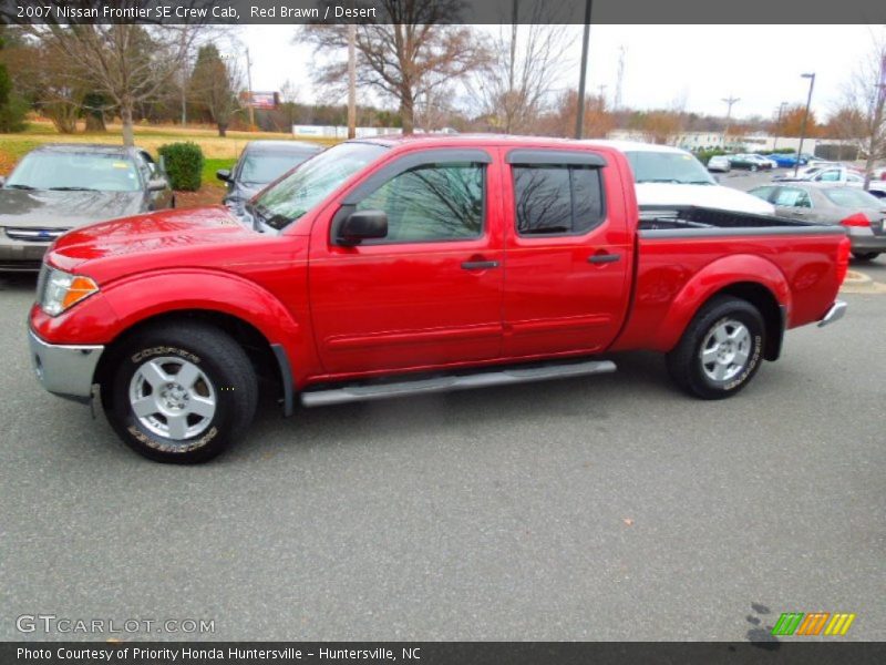  2007 Frontier SE Crew Cab Red Brawn