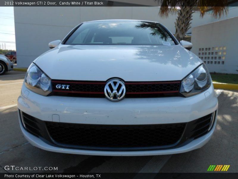 Candy White / Titan Black 2012 Volkswagen GTI 2 Door