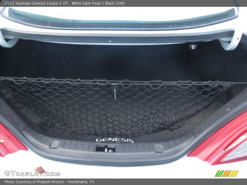 White Satin Pearl / Black Cloth 2013 Hyundai Genesis Coupe 2.0T