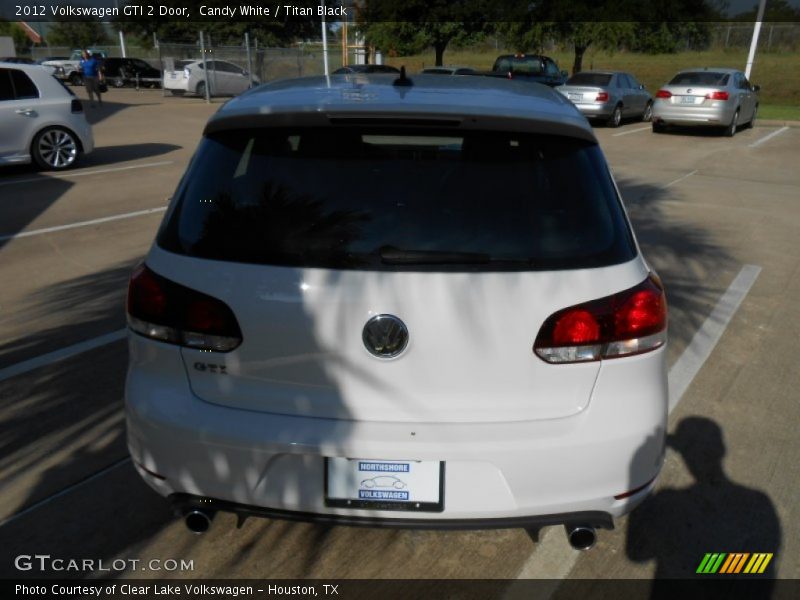 Candy White / Titan Black 2012 Volkswagen GTI 2 Door