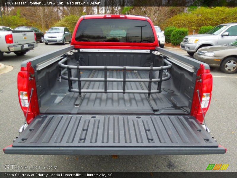 Red Brawn / Desert 2007 Nissan Frontier SE Crew Cab