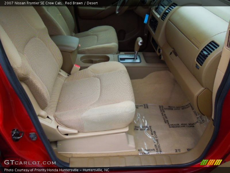 Red Brawn / Desert 2007 Nissan Frontier SE Crew Cab