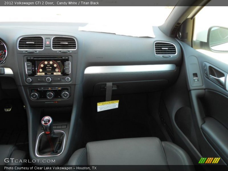 Candy White / Titan Black 2012 Volkswagen GTI 2 Door