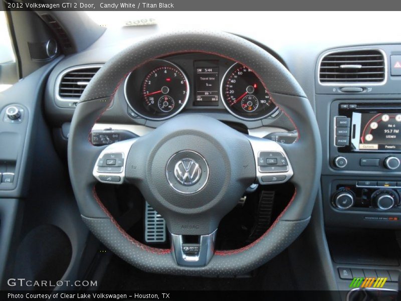 Candy White / Titan Black 2012 Volkswagen GTI 2 Door