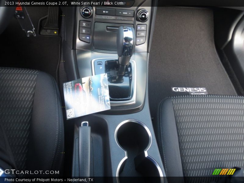  2013 Genesis Coupe 2.0T 8 Speed SHIFTRONIC Automatic Shifter