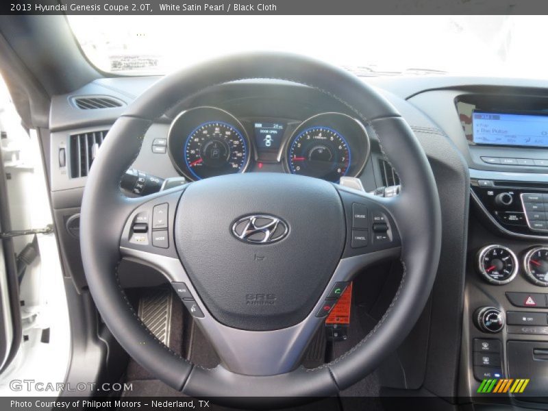  2013 Genesis Coupe 2.0T Steering Wheel