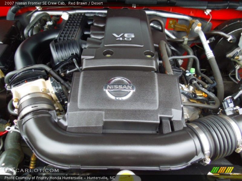  2007 Frontier SE Crew Cab Engine - 4.0 Liter DOHC 24-Valve VVT V6