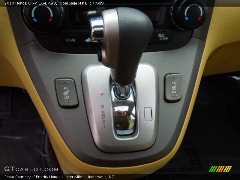 Opal Sage Metallic / Ivory 2010 Honda CR-V EX-L AWD