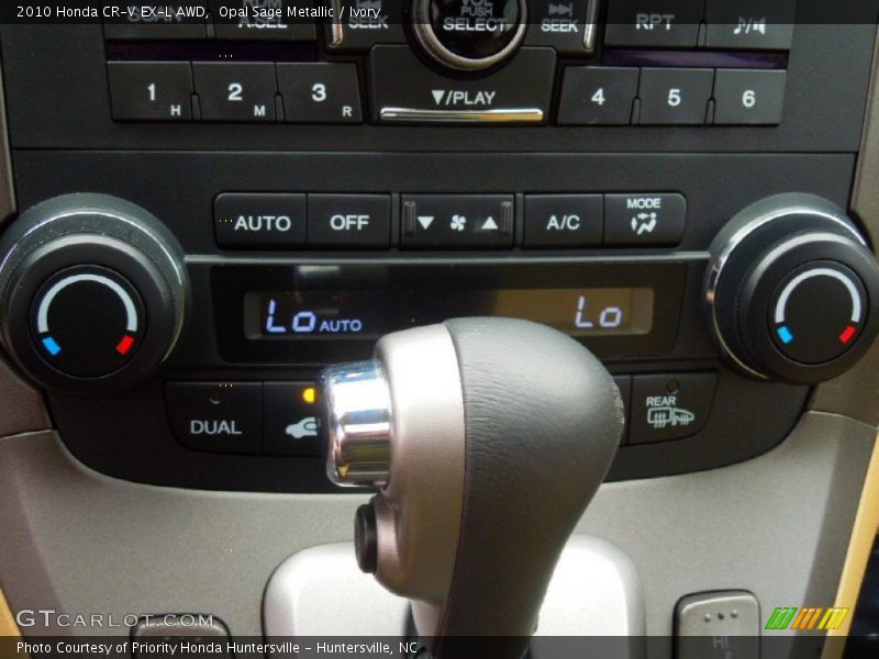 Opal Sage Metallic / Ivory 2010 Honda CR-V EX-L AWD