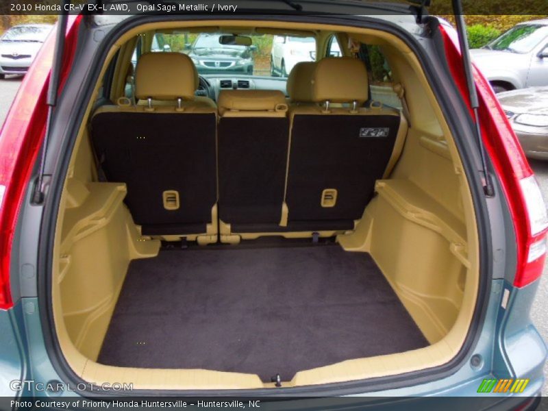 Opal Sage Metallic / Ivory 2010 Honda CR-V EX-L AWD
