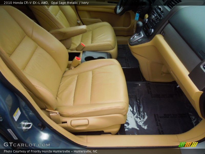 Opal Sage Metallic / Ivory 2010 Honda CR-V EX-L AWD
