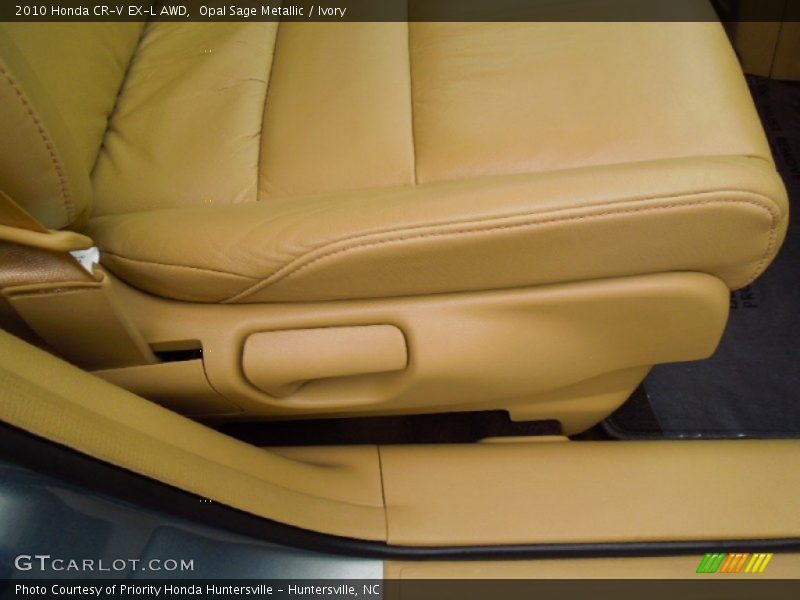Opal Sage Metallic / Ivory 2010 Honda CR-V EX-L AWD