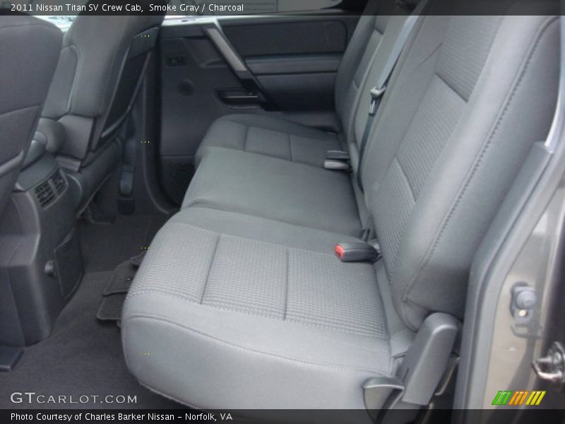 Smoke Gray / Charcoal 2011 Nissan Titan SV Crew Cab