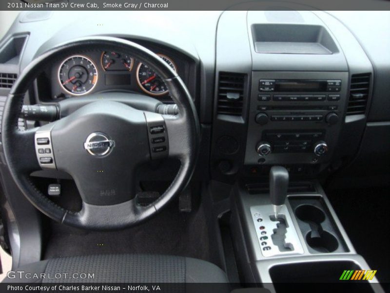 Smoke Gray / Charcoal 2011 Nissan Titan SV Crew Cab