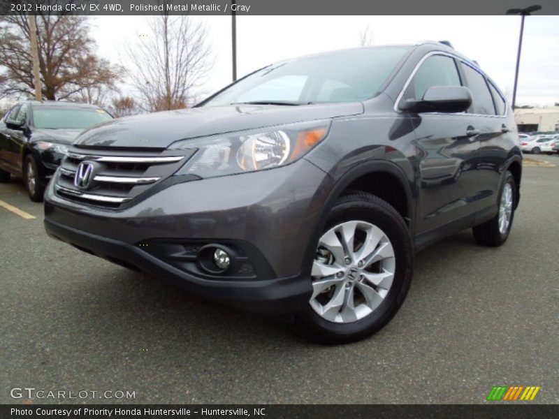 Polished Metal Metallic / Gray 2012 Honda CR-V EX 4WD