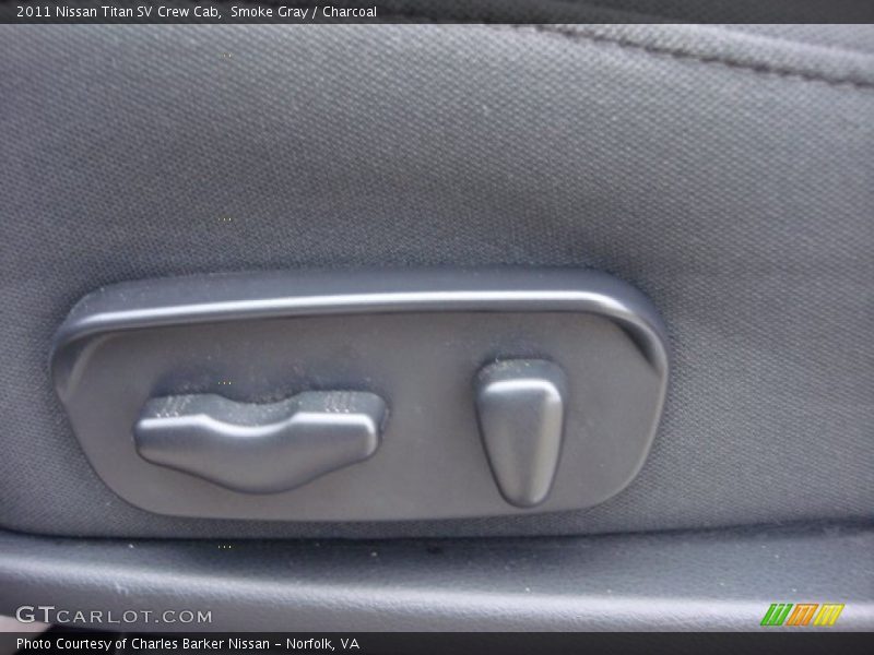Smoke Gray / Charcoal 2011 Nissan Titan SV Crew Cab