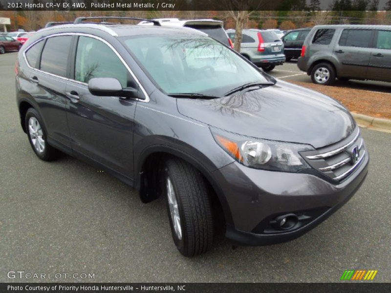 Polished Metal Metallic / Gray 2012 Honda CR-V EX 4WD