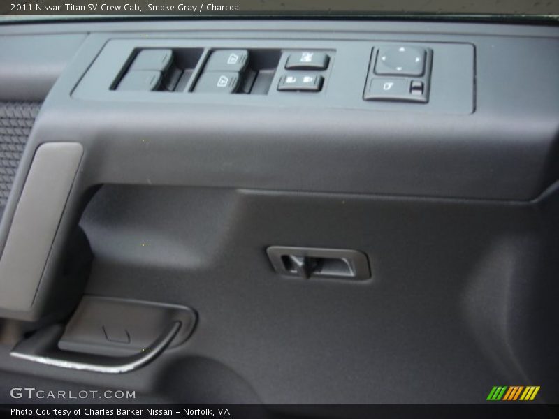 Smoke Gray / Charcoal 2011 Nissan Titan SV Crew Cab