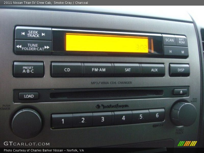 Smoke Gray / Charcoal 2011 Nissan Titan SV Crew Cab