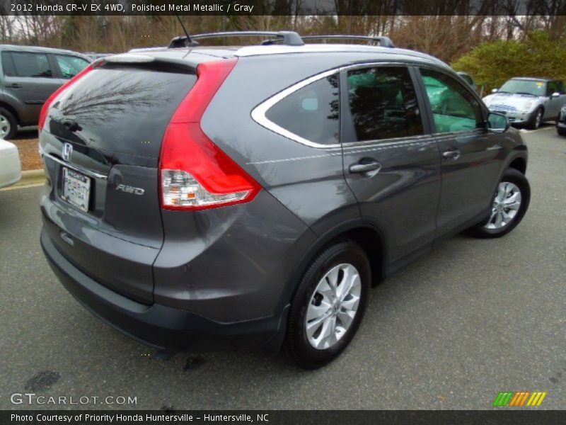 Polished Metal Metallic / Gray 2012 Honda CR-V EX 4WD