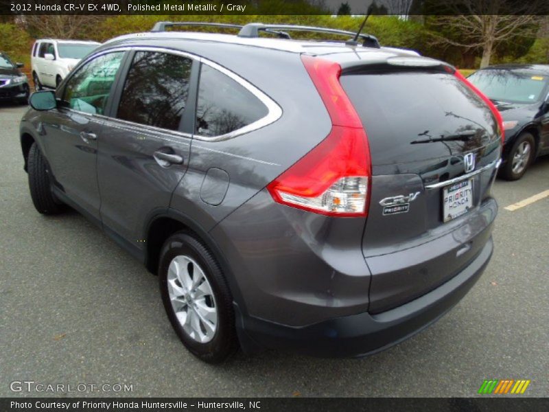 Polished Metal Metallic / Gray 2012 Honda CR-V EX 4WD