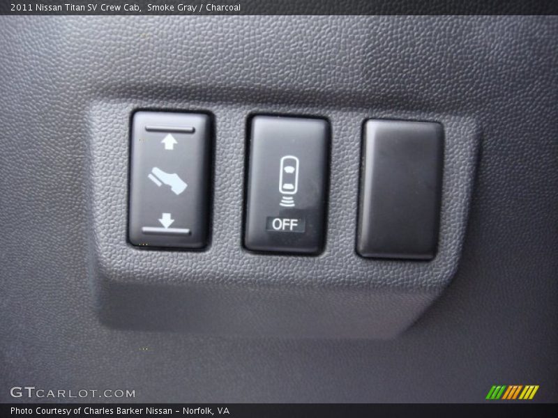 Smoke Gray / Charcoal 2011 Nissan Titan SV Crew Cab
