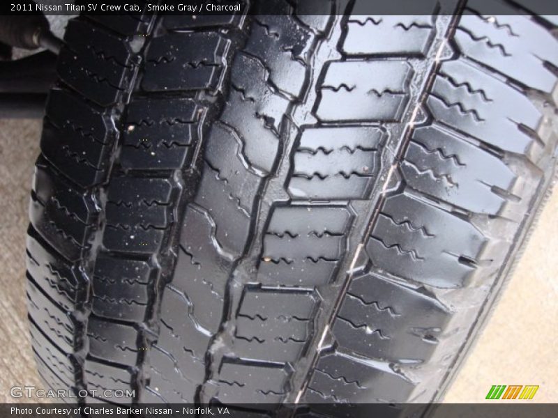 Smoke Gray / Charcoal 2011 Nissan Titan SV Crew Cab