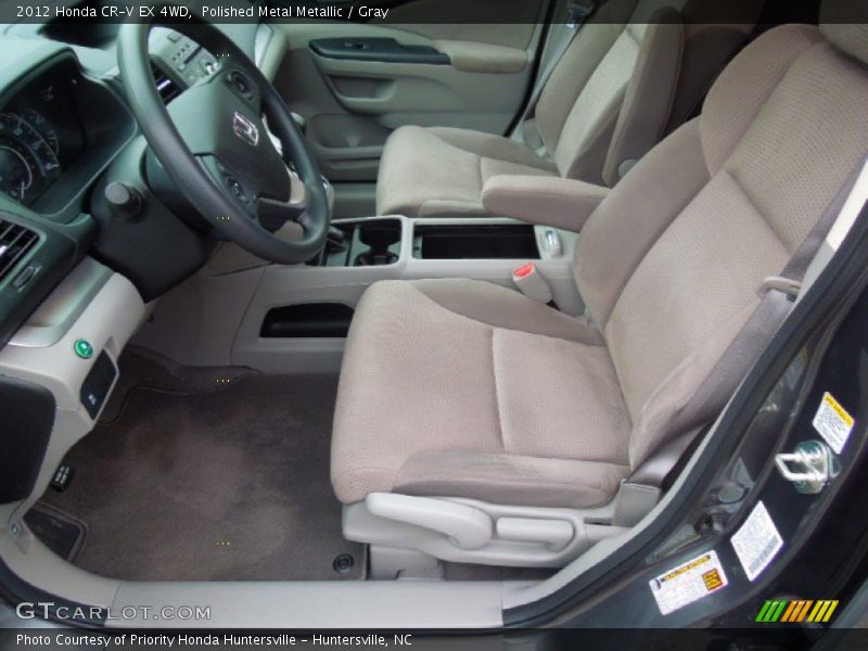 Polished Metal Metallic / Gray 2012 Honda CR-V EX 4WD