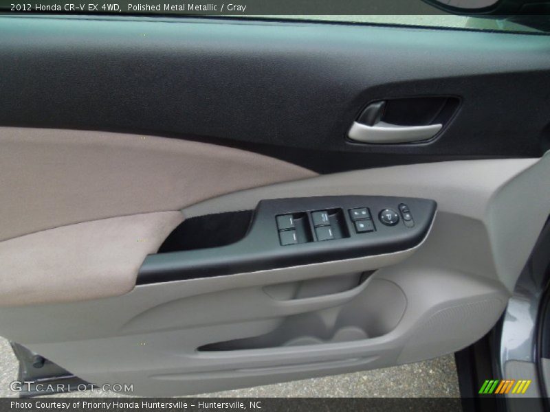 Polished Metal Metallic / Gray 2012 Honda CR-V EX 4WD
