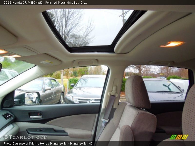 Polished Metal Metallic / Gray 2012 Honda CR-V EX 4WD