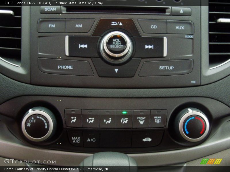 Polished Metal Metallic / Gray 2012 Honda CR-V EX 4WD