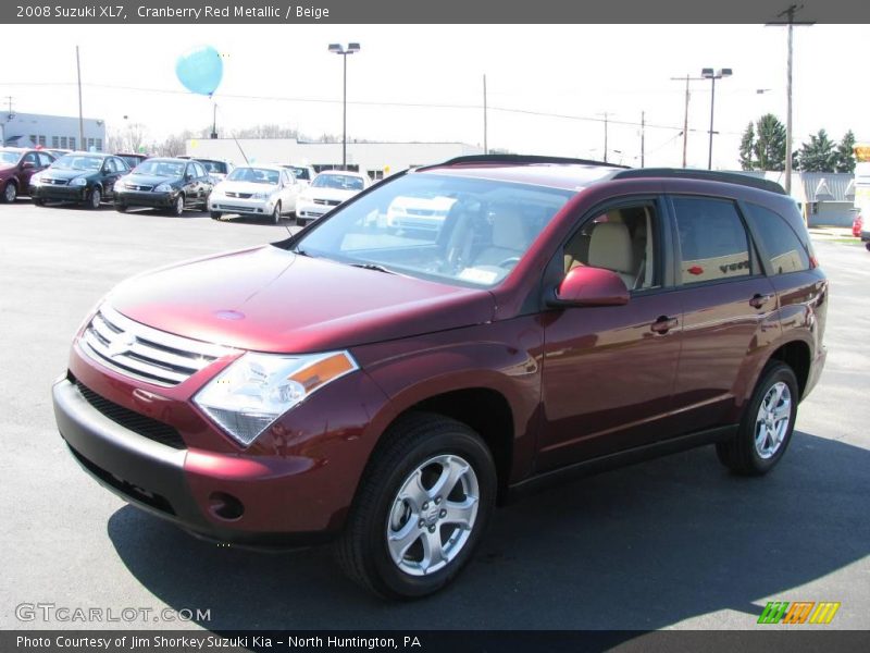 Cranberry Red Metallic / Beige 2008 Suzuki XL7