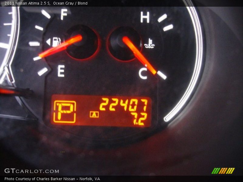 Ocean Gray / Blond 2011 Nissan Altima 2.5 S