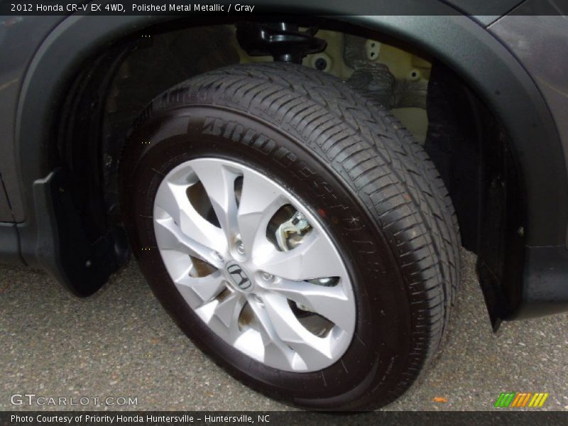 Polished Metal Metallic / Gray 2012 Honda CR-V EX 4WD