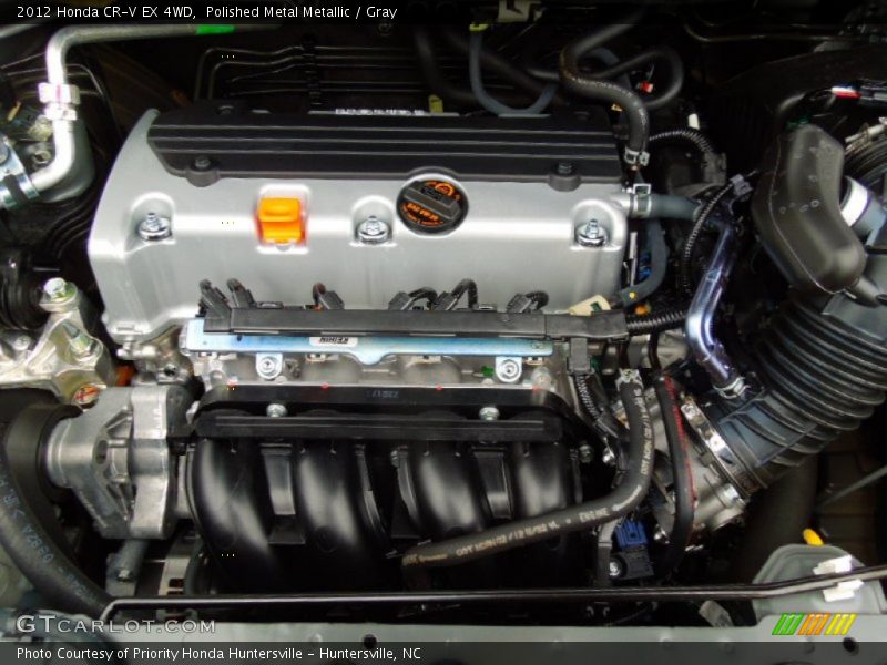 Polished Metal Metallic / Gray 2012 Honda CR-V EX 4WD