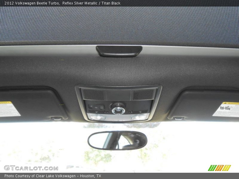 Reflex Silver Metallic / Titan Black 2012 Volkswagen Beetle Turbo