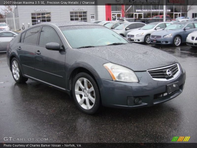 Precision Gray Metallic / Charcoal 2007 Nissan Maxima 3.5 SE