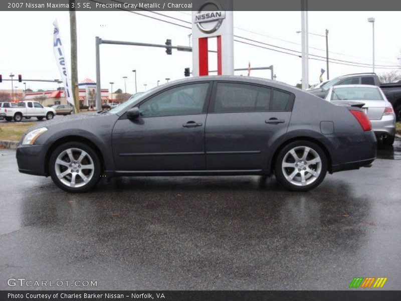 Precision Gray Metallic / Charcoal 2007 Nissan Maxima 3.5 SE