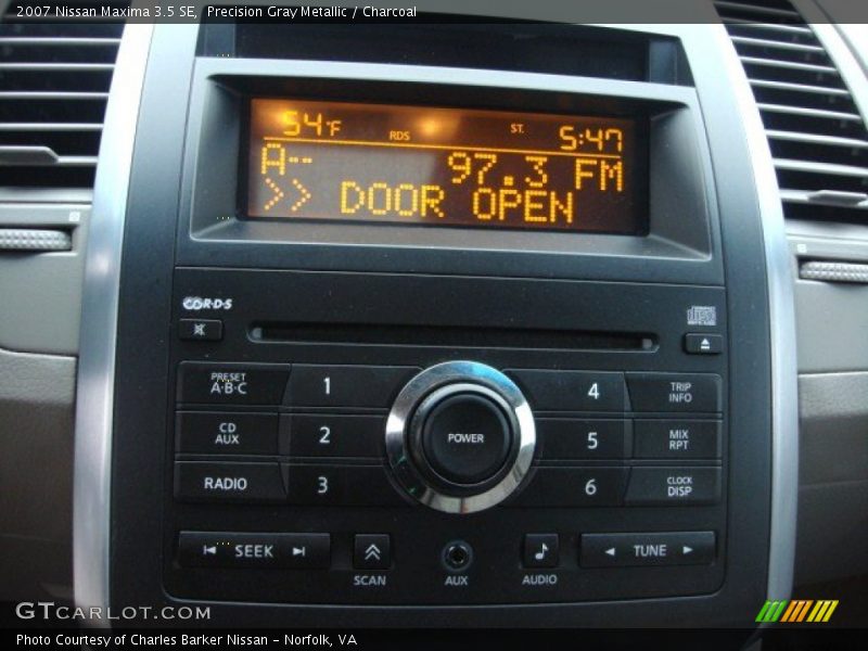 Precision Gray Metallic / Charcoal 2007 Nissan Maxima 3.5 SE