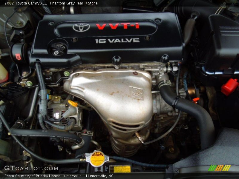 Phantom Gray Pearl / Stone 2002 Toyota Camry XLE