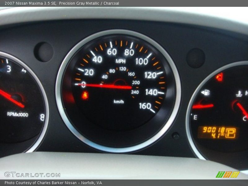 Precision Gray Metallic / Charcoal 2007 Nissan Maxima 3.5 SE