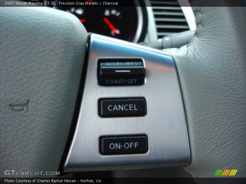 Precision Gray Metallic / Charcoal 2007 Nissan Maxima 3.5 SE