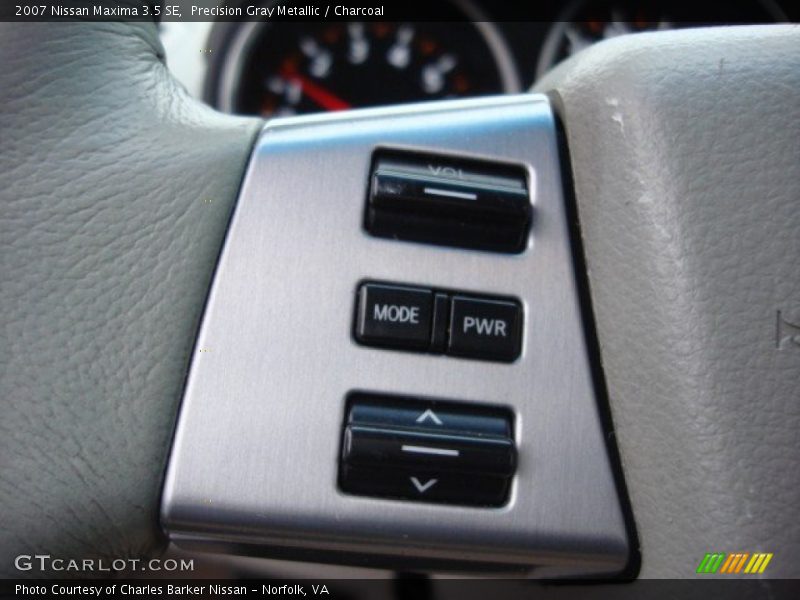 Precision Gray Metallic / Charcoal 2007 Nissan Maxima 3.5 SE