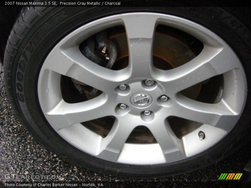 Precision Gray Metallic / Charcoal 2007 Nissan Maxima 3.5 SE