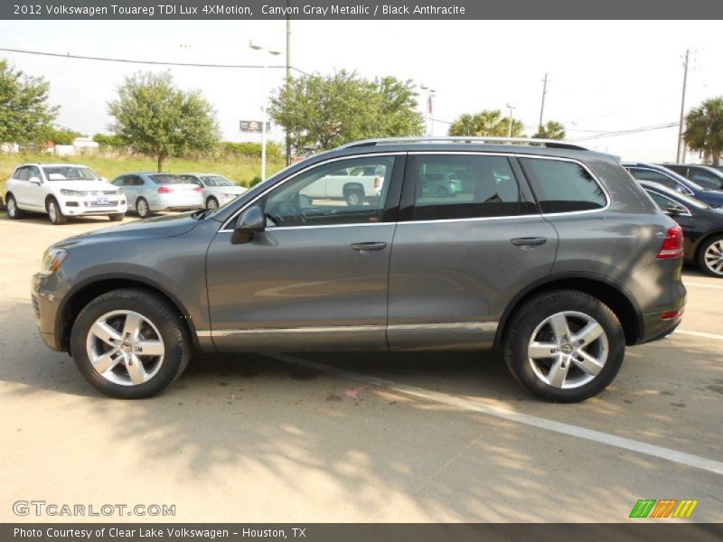Canyon Gray Metallic / Black Anthracite 2012 Volkswagen Touareg TDI Lux 4XMotion