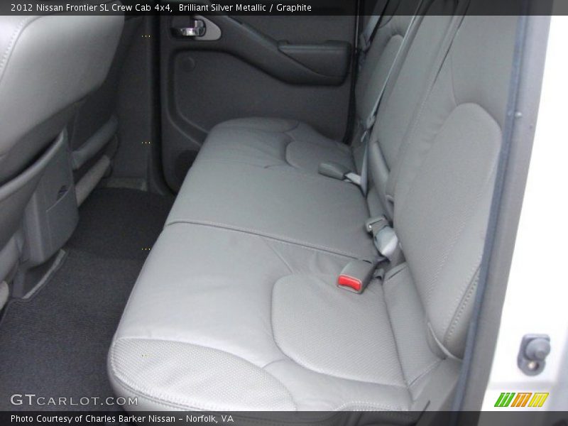 Brilliant Silver Metallic / Graphite 2012 Nissan Frontier SL Crew Cab 4x4