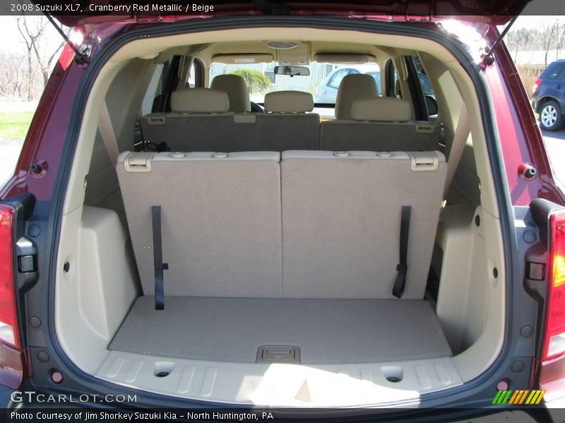 Cranberry Red Metallic / Beige 2008 Suzuki XL7